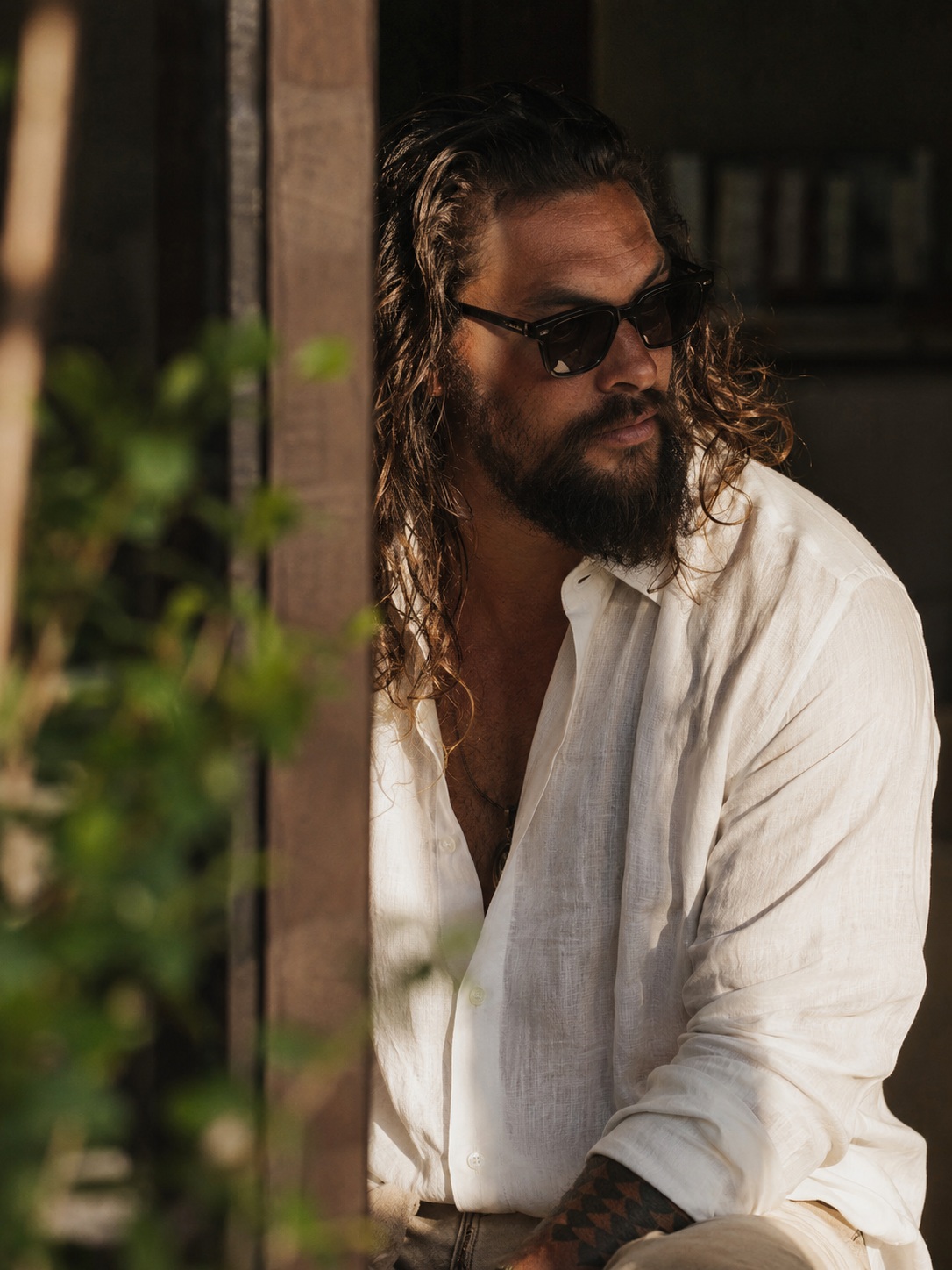 Luxury Editorial Portrait in Warm Afternoon Light output 3