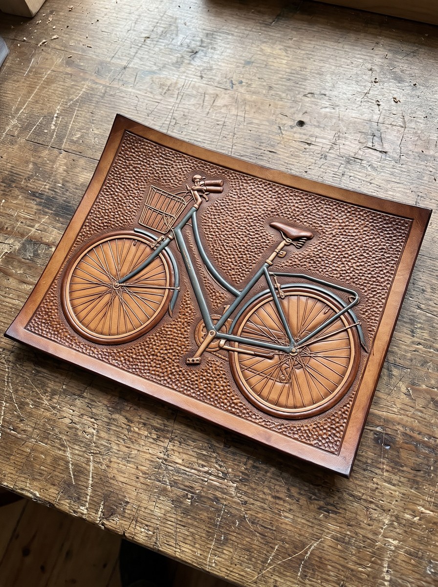 Hand-Tooled Leather Relief from a Reference Photo output 2