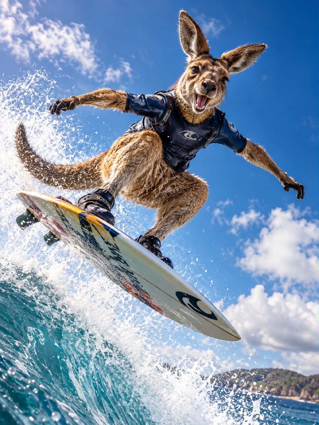 Cinematic Extreme-Sports Animal Photo output 3