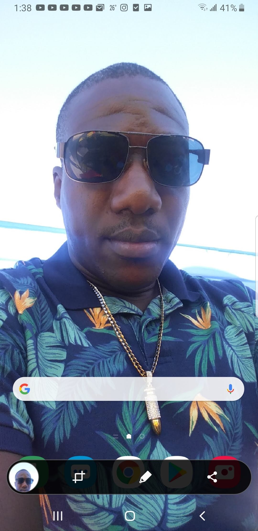 Instagram UI Torn Paper Reveal output 2