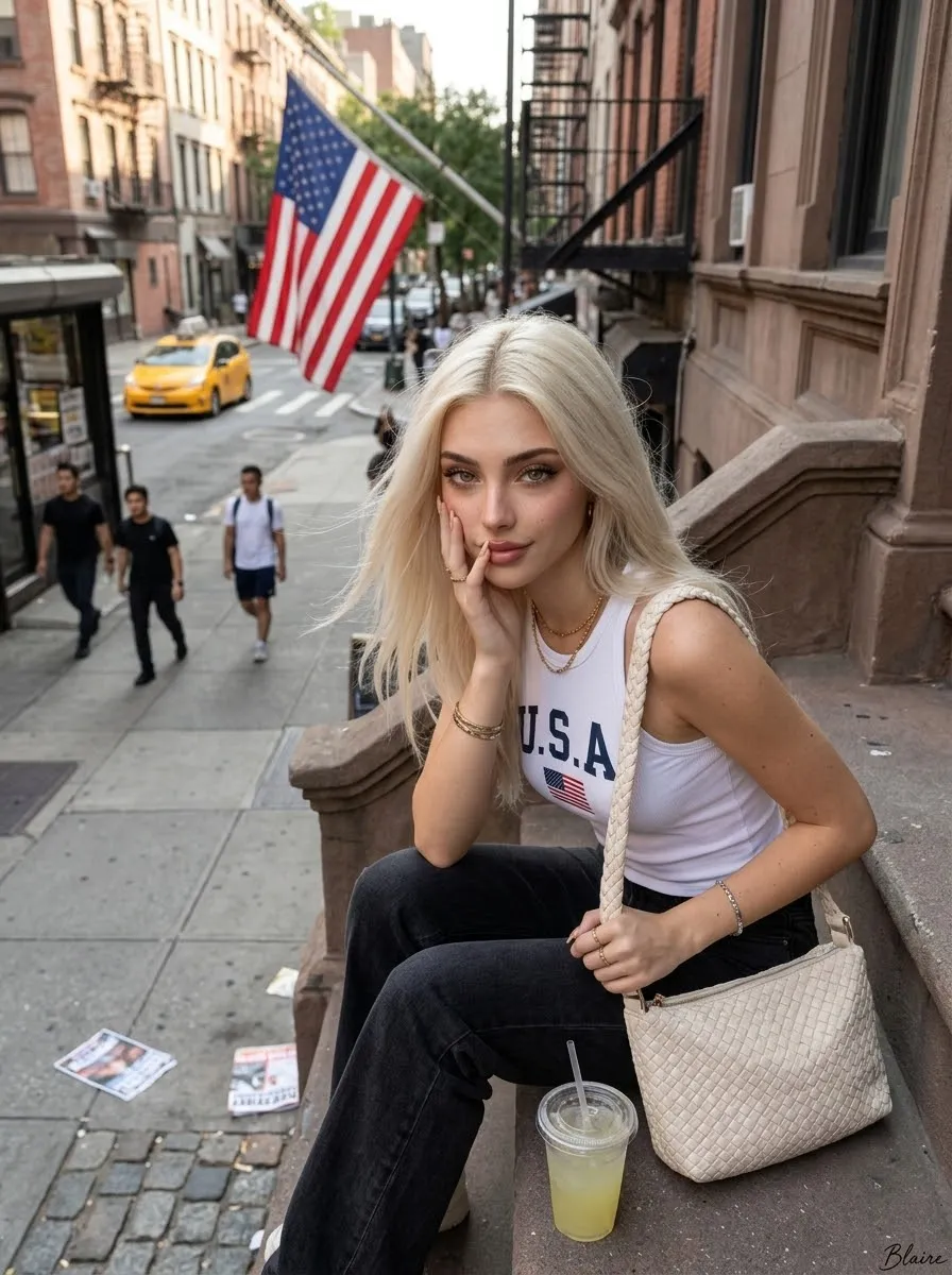 NYC Downtown Fashion Portrait output 2