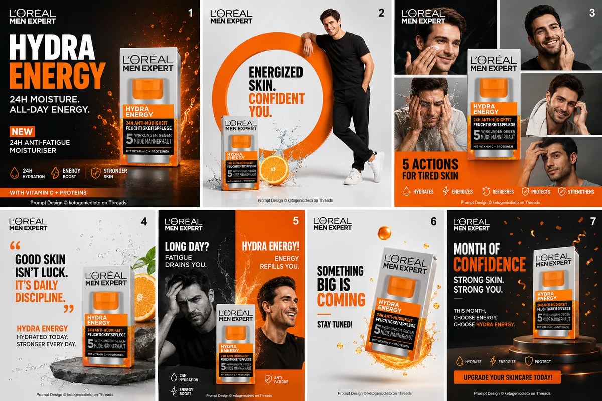 Monthly Momentum: Cohesive Social Media Campaign output 3