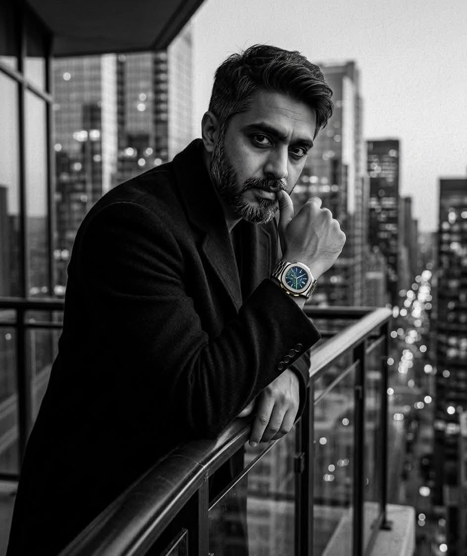 Selective-Color Luxury Watch Editorial output 2