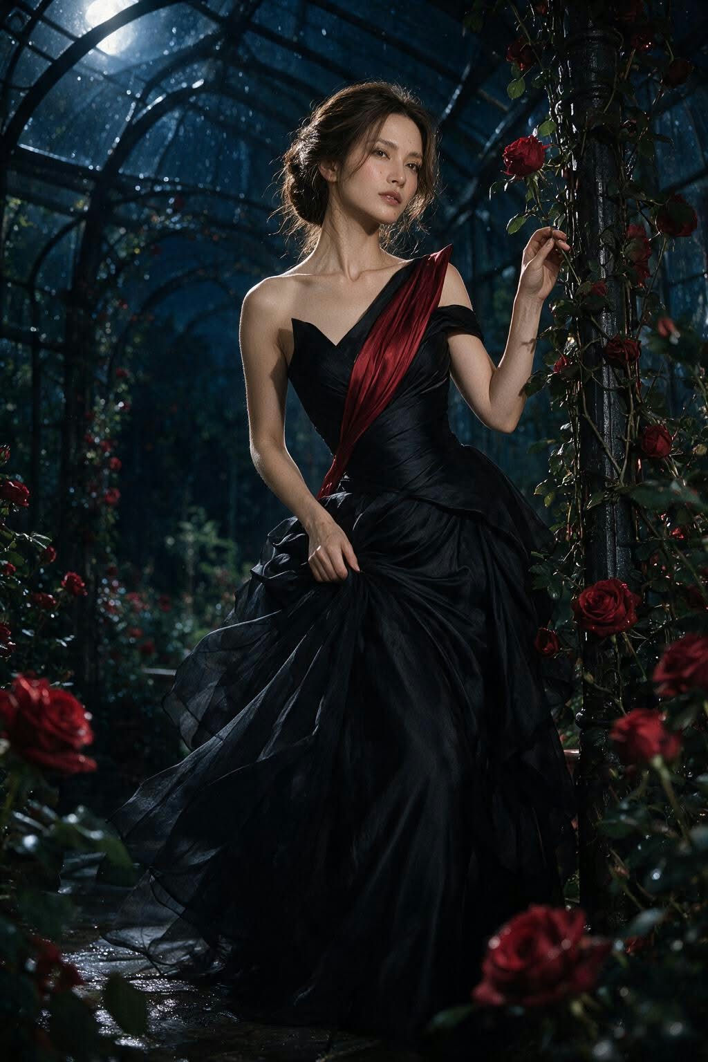 The Velvet Garden — Victorian Glasshouse Fashion Editorial output 2