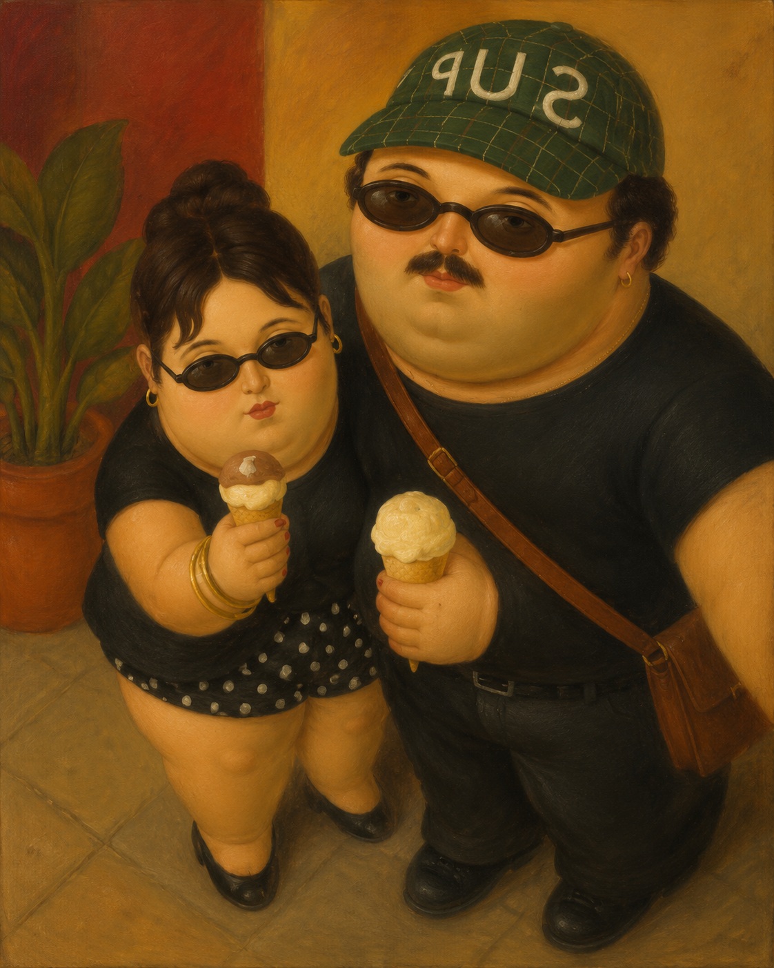 Transform a Photo into a Botero-Style Portrait