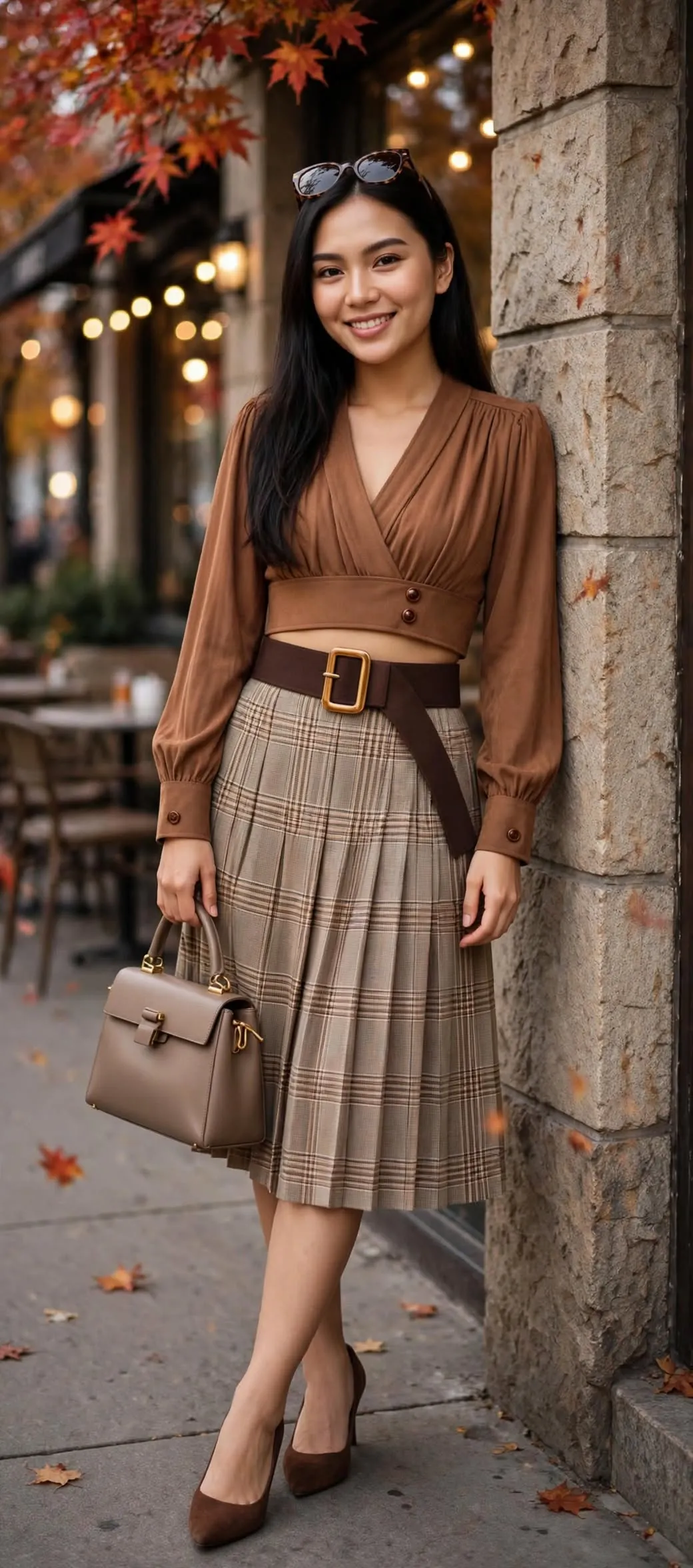 Elegant Café Fashion Portrait output 5