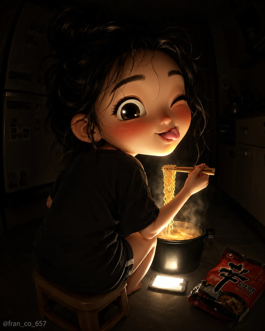 Midnight Ramen Chibi output 4