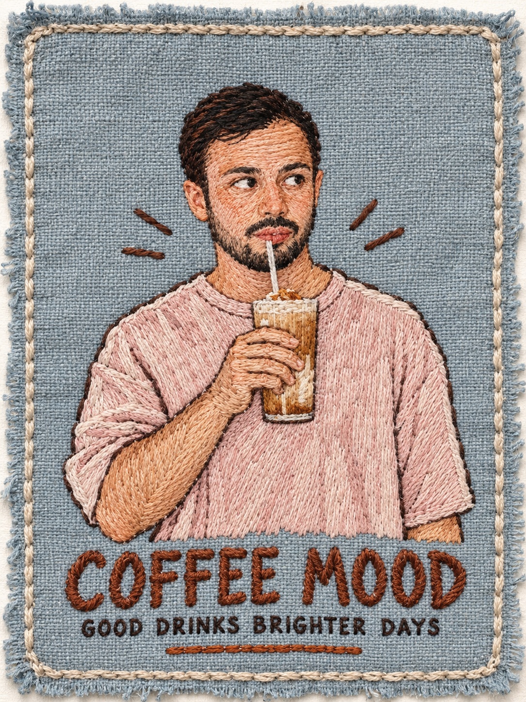 Turn a Photo into a Hand-Embroidered Travel Patch output 3