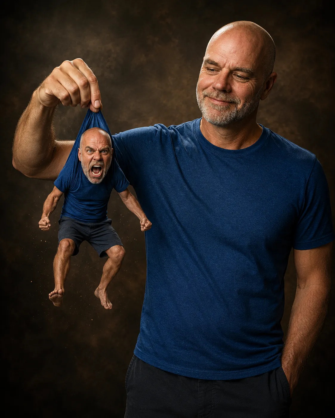 Mini Me V2: Furious Miniature Self-Portrait output 1
