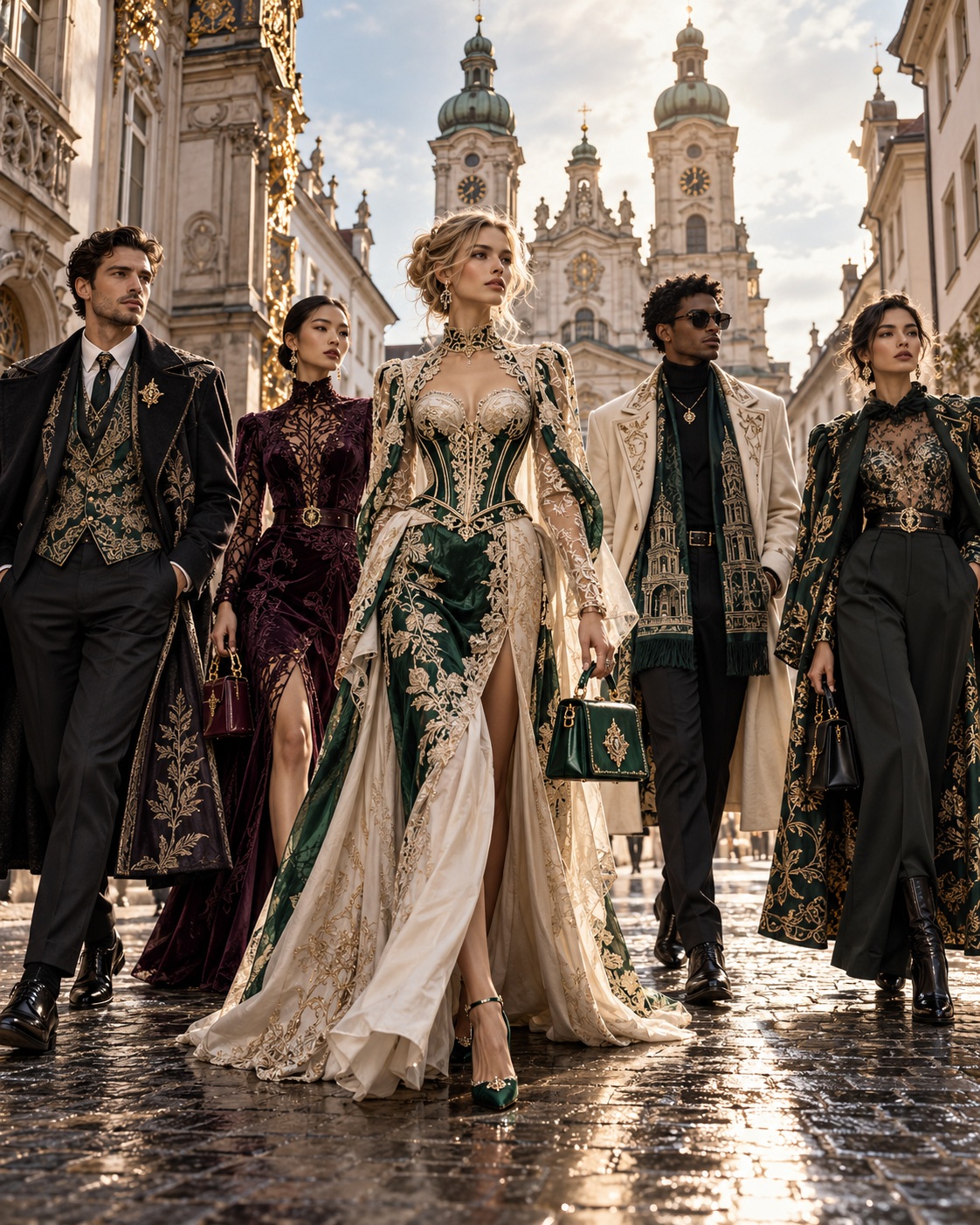 Create a City-Inspired Luxury Fashion Campaign output 4