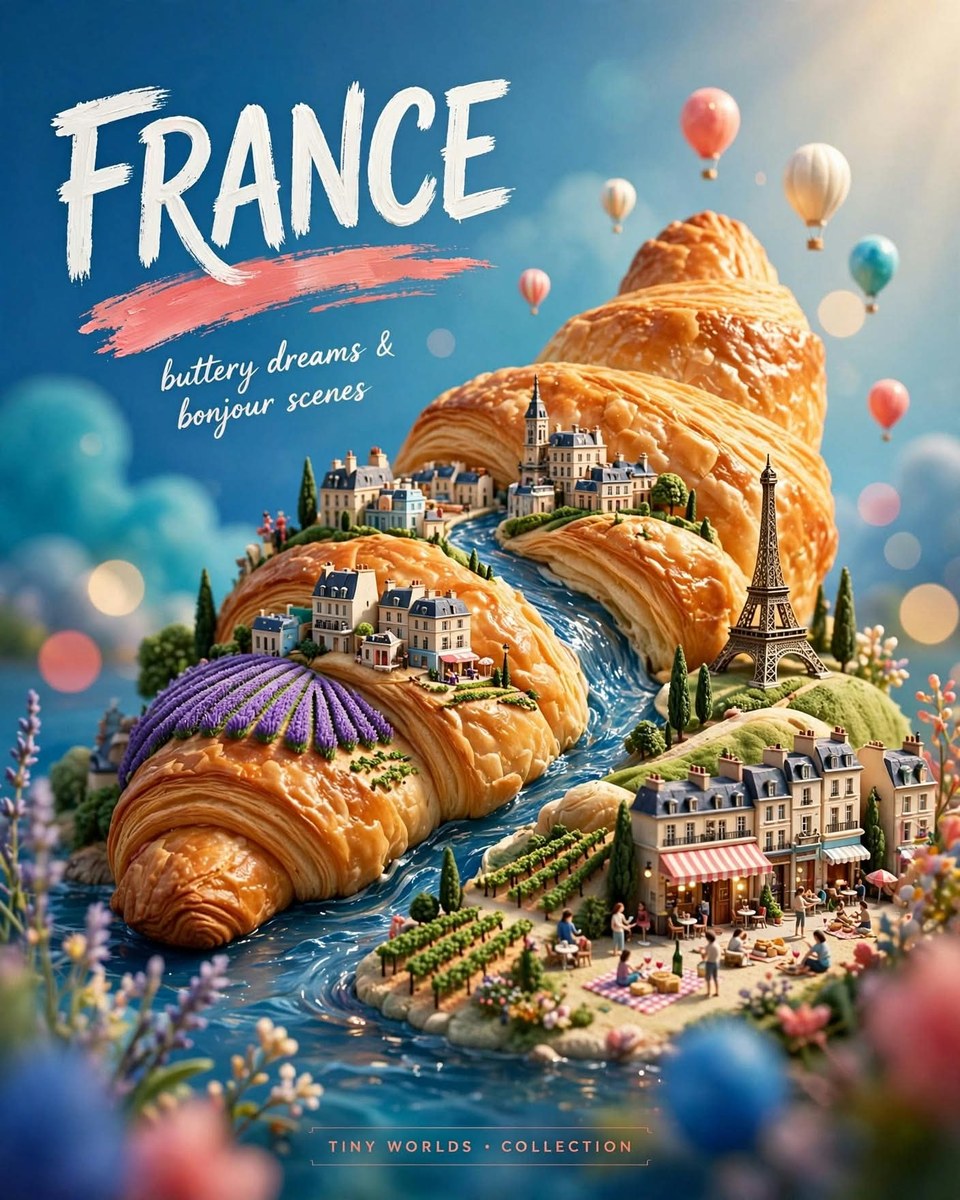 Tiny Worlds Travel Poster output 1