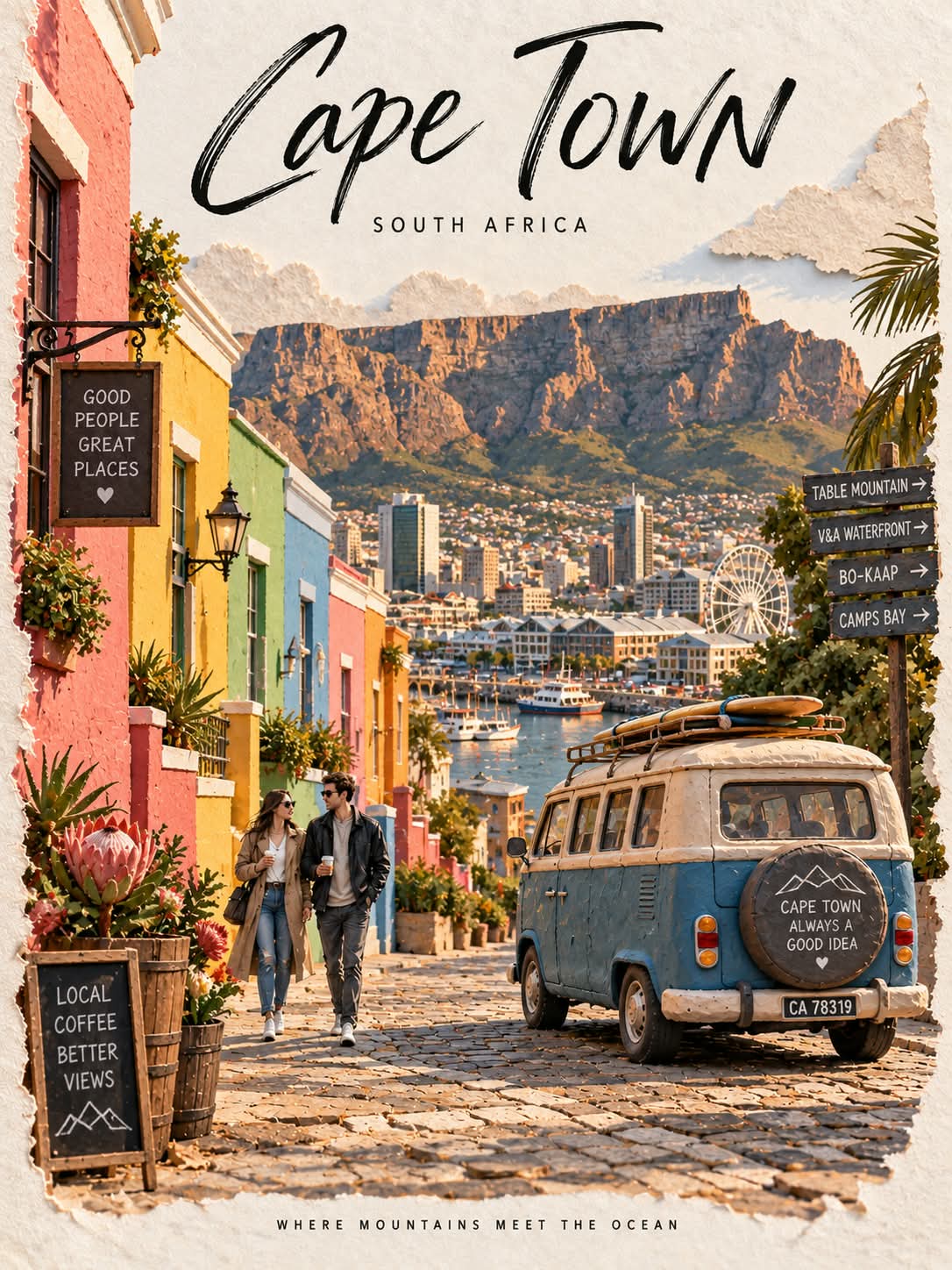 Cities Made by Hand — Travel Poster output 4