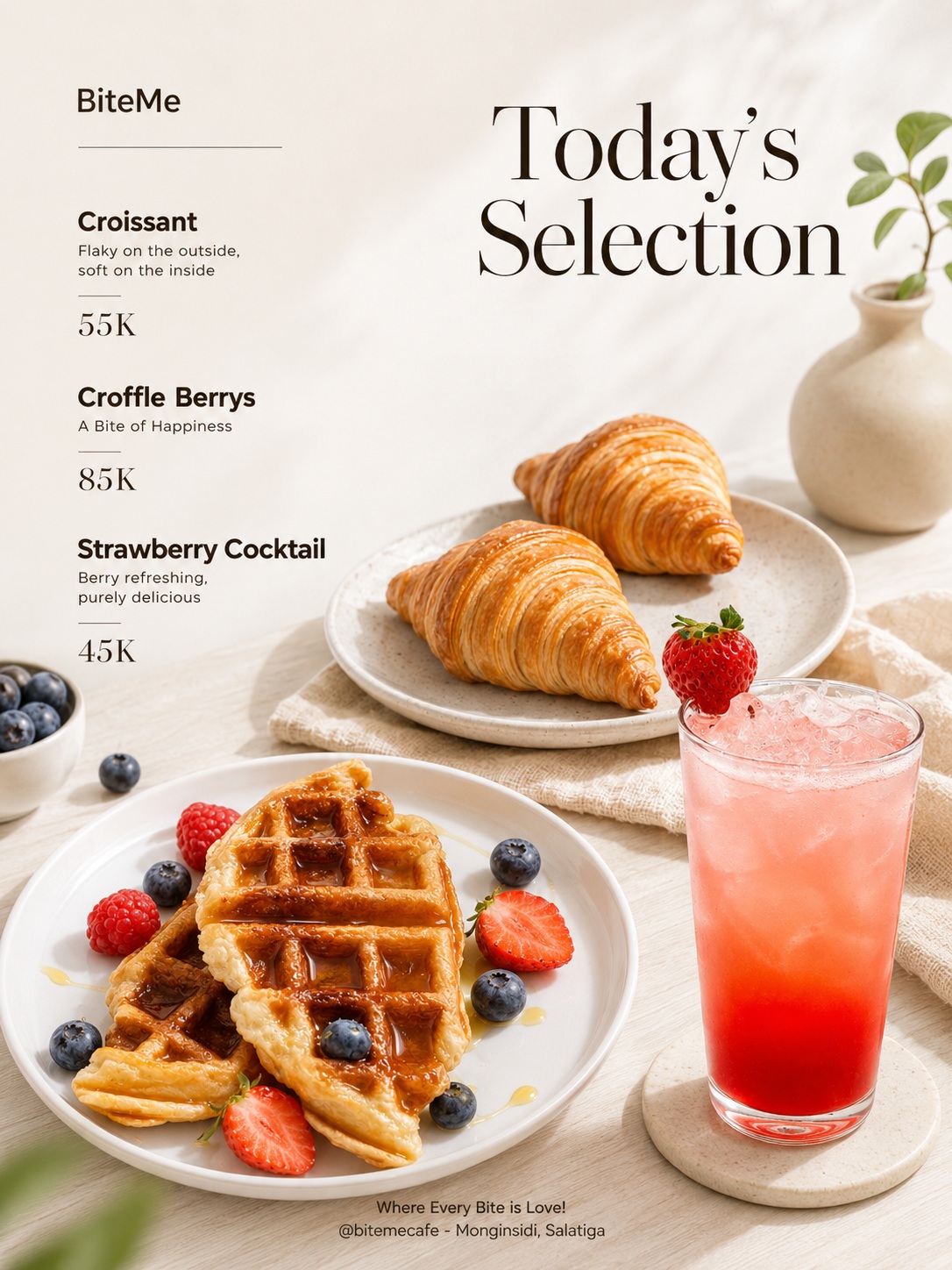 Bright Minimal Food Menu Campaign output 2