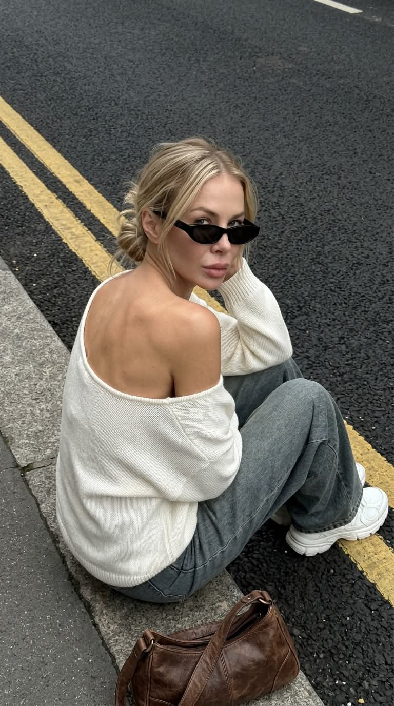 Candid Street-Style Photo from Above output 2