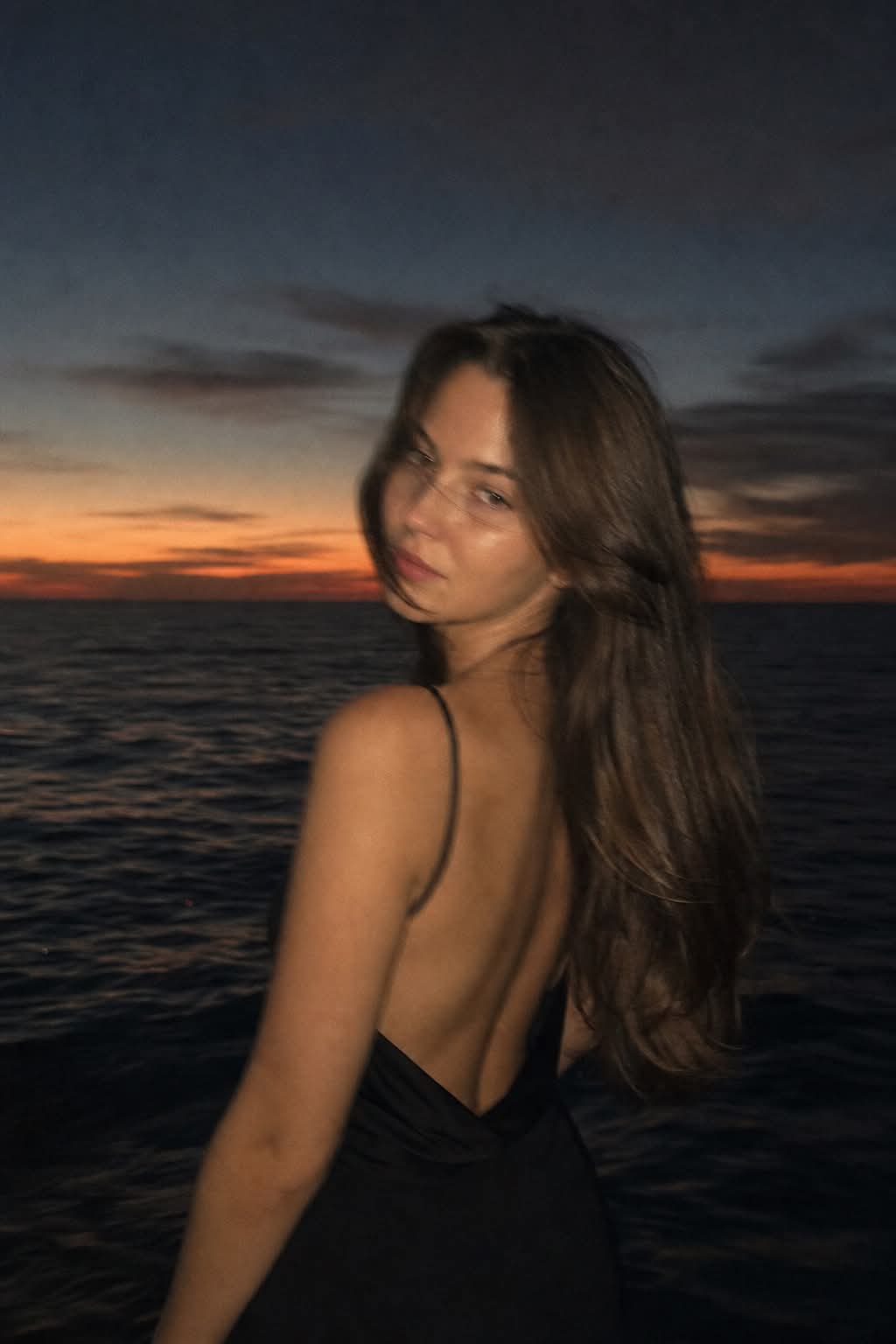Cinematic Sunset Portrait by the Sea output 2