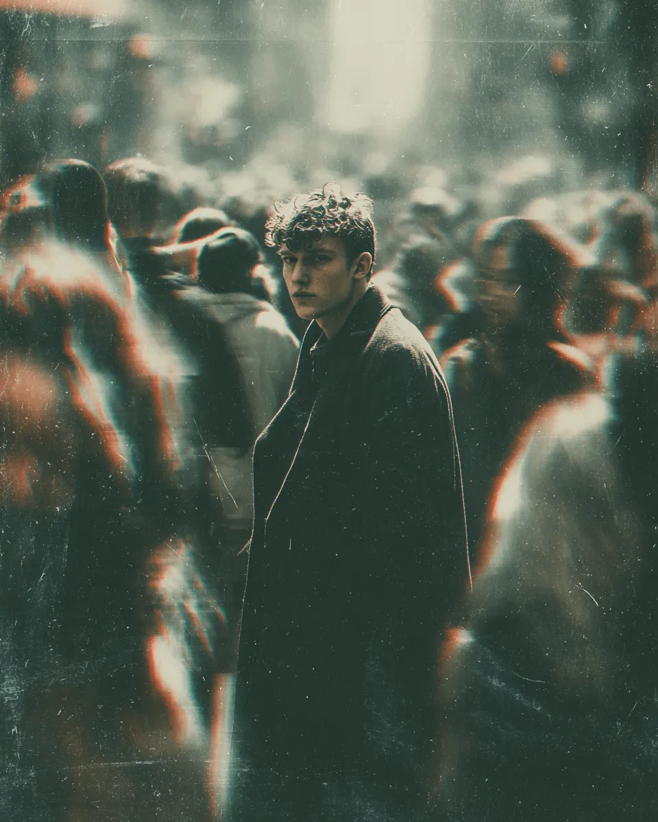 Cinematic Motion-Blur Record Sleeve Portrait output 3