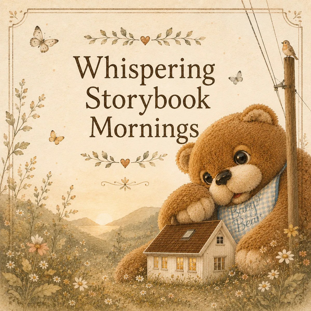 Whispering Storybook Morning Illustration