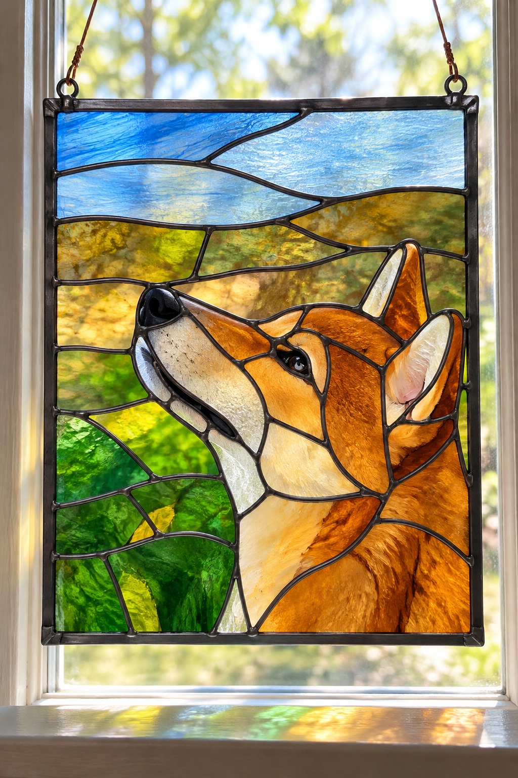 Turn a Photo into a Leaded Stained-Glass Panel output 1