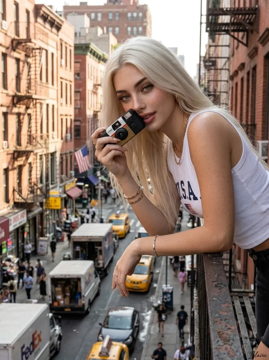 NYC Downtown Fashion Portrait output 7