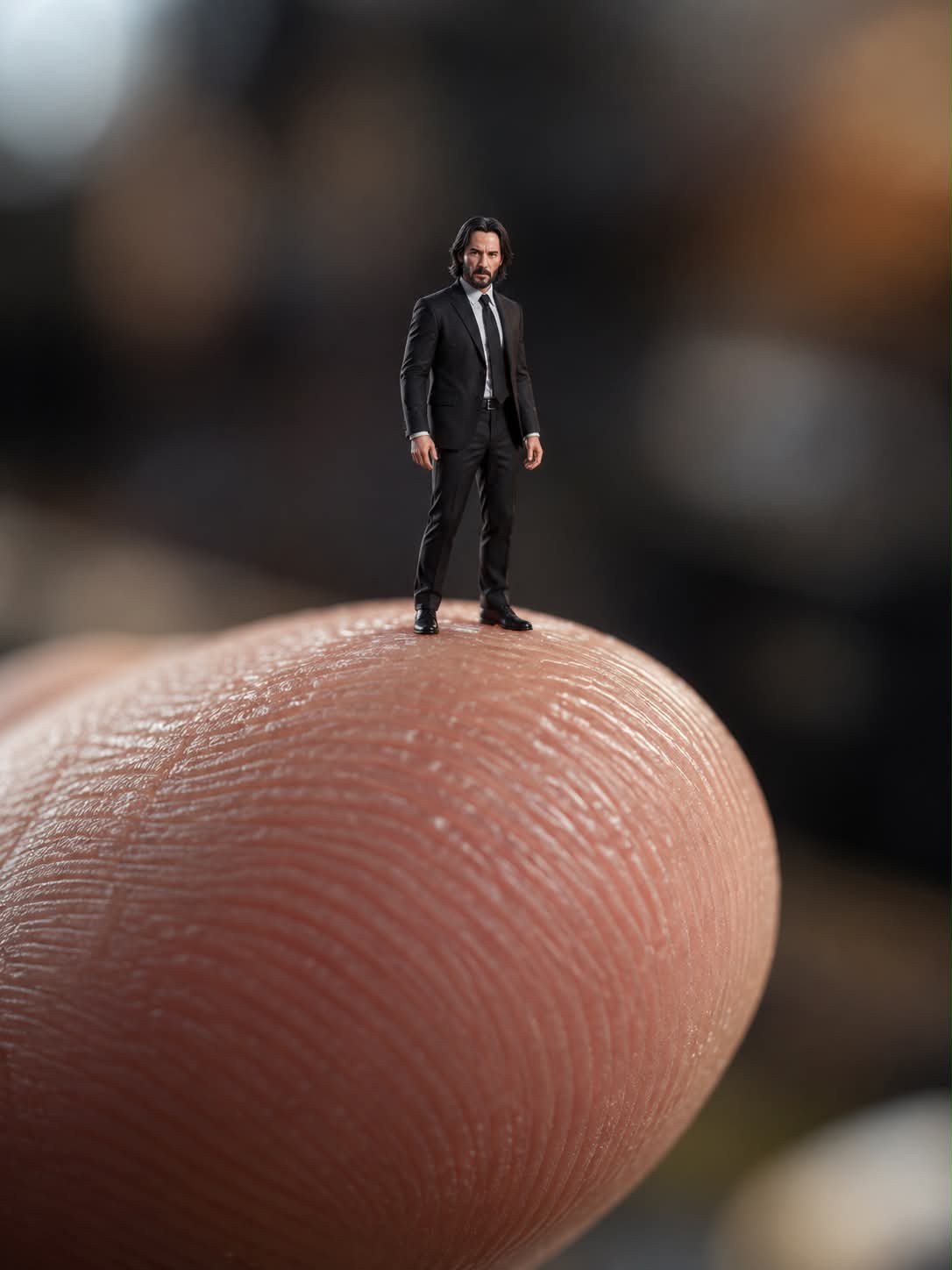 Tiny Character on a Fingertip output 5