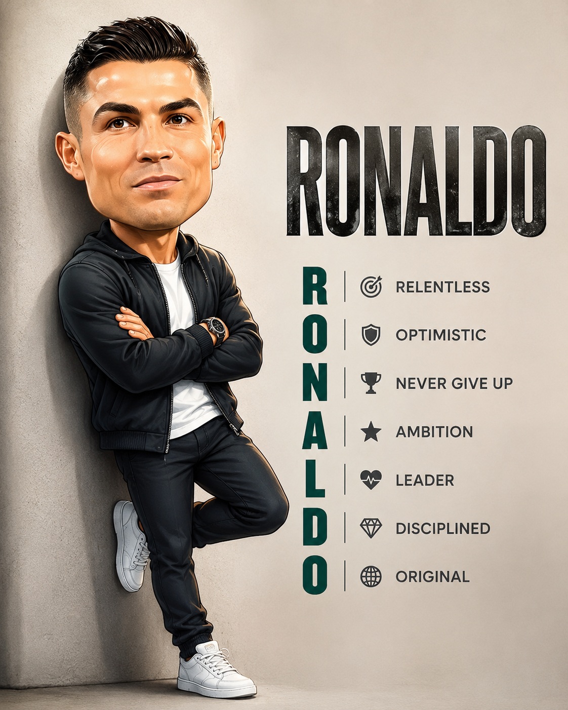 Premium Mini-Me Personal Branding Portrait output 4