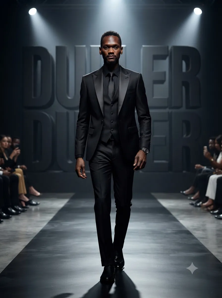 Luxury Fashion Runway Portrait