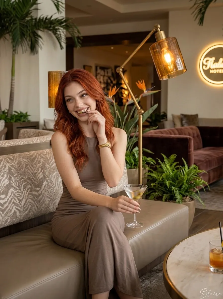 Taupe Evening Luxury Restaurant Portrait output 4