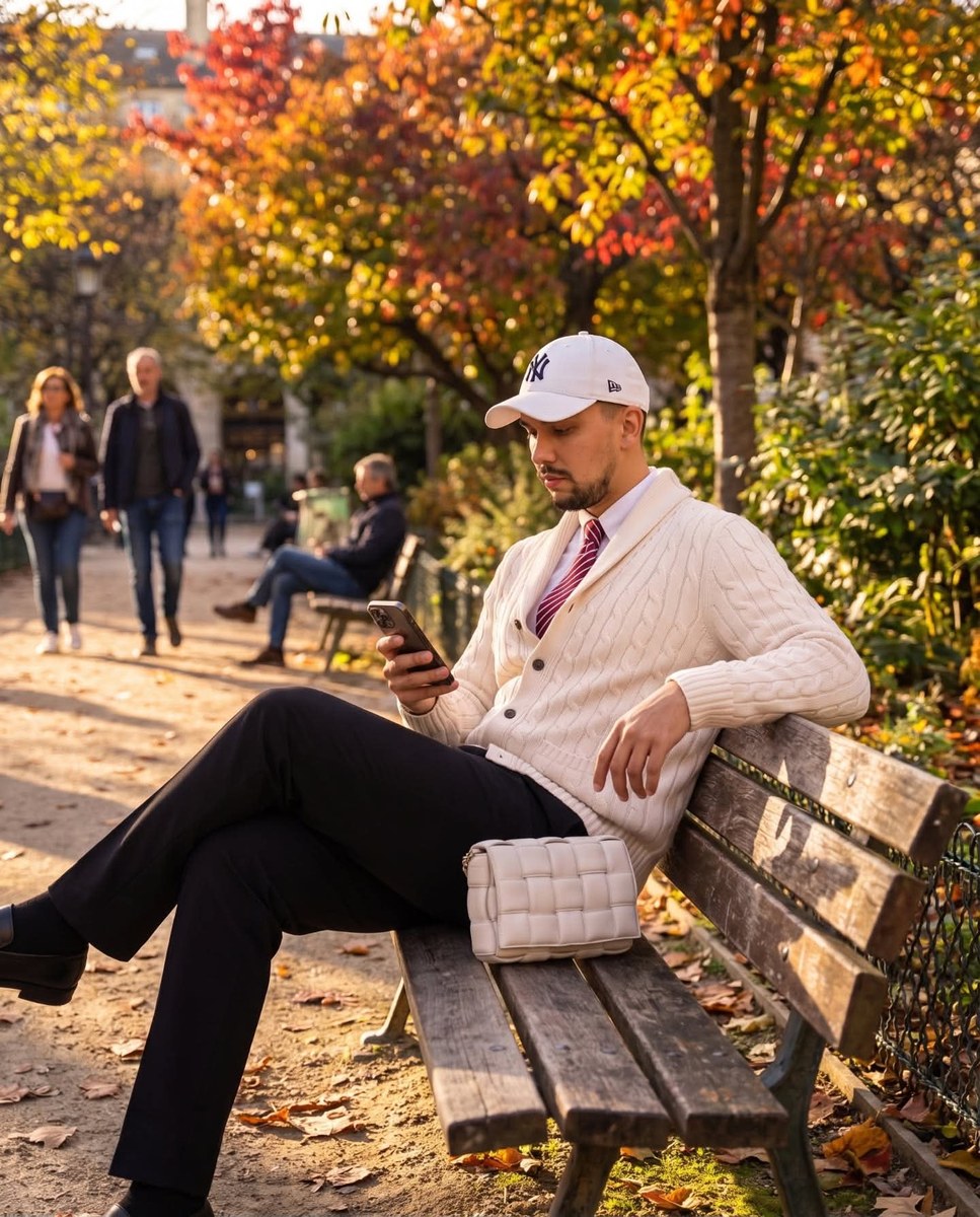 Confident Street-Style Portrait of a Man output 3
