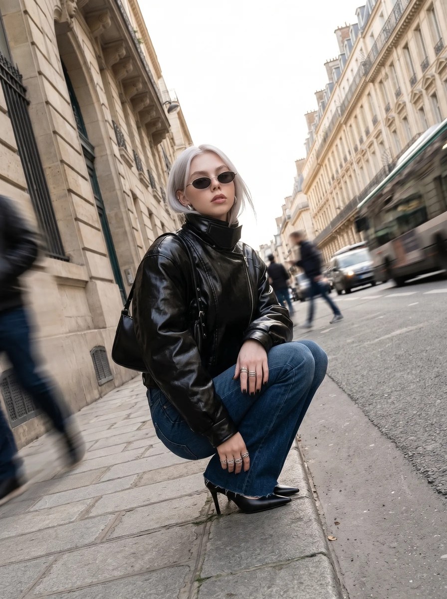 Luxury Street-Style Fashion Editorial output 8