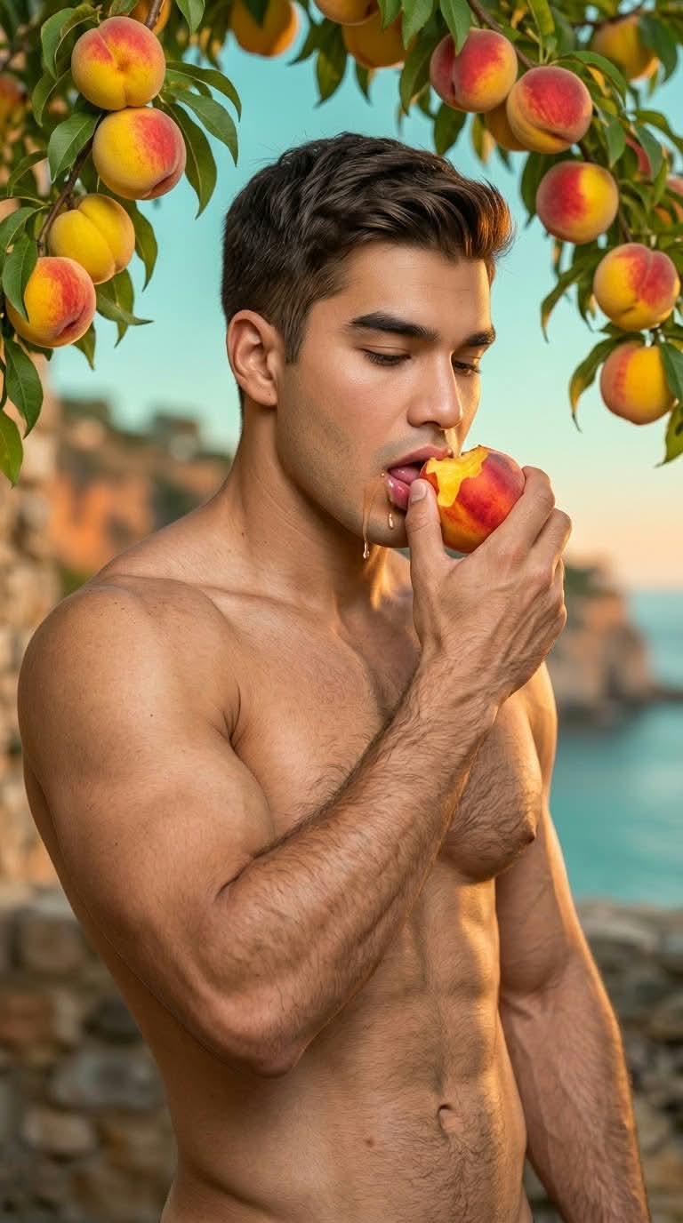 Peach Orchard Coastal Portrait