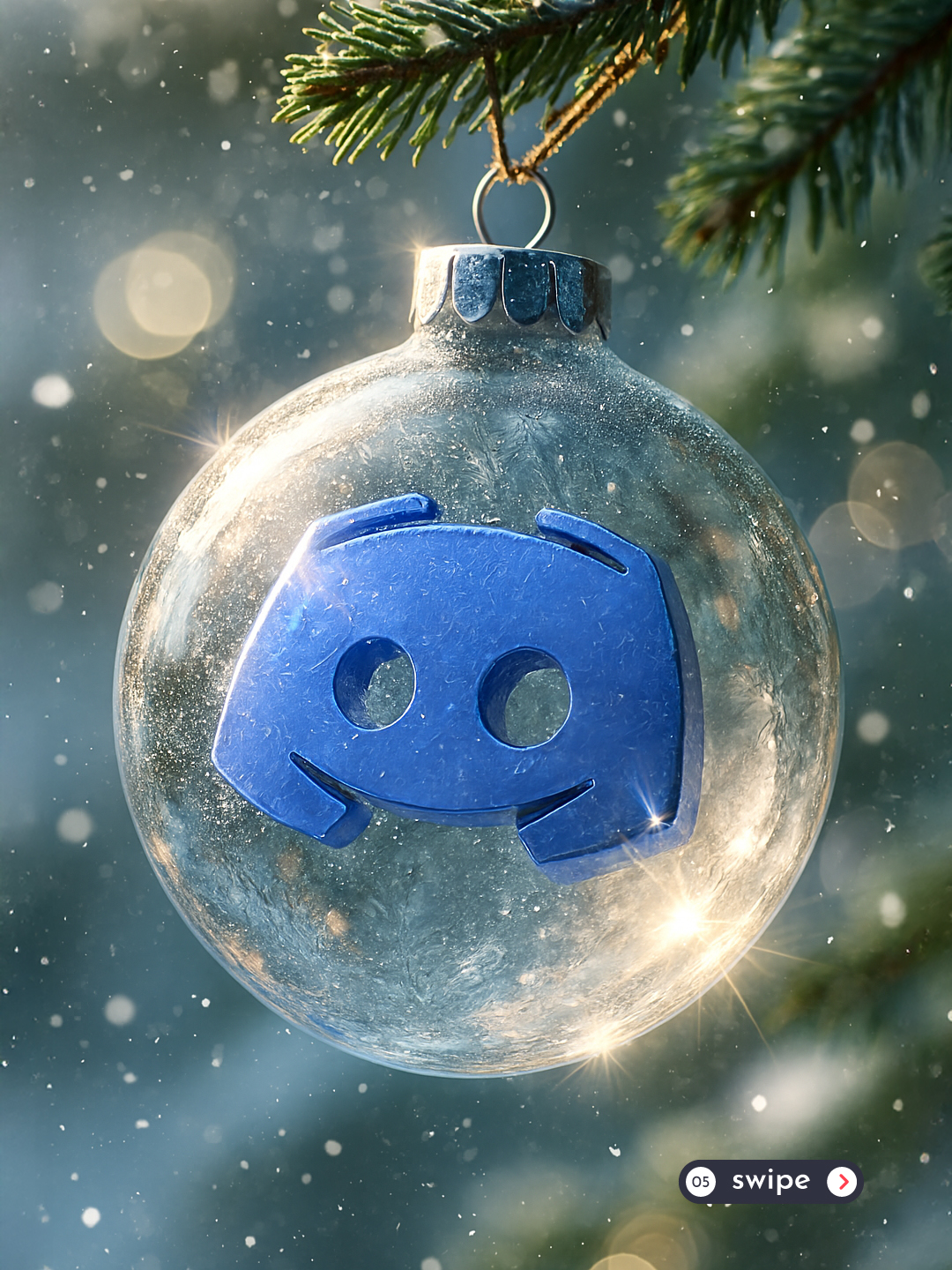 Christmas Glass Ornament Logo — Image output 4