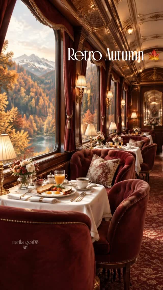 Leisurely Train Journey Through a Swiss Forest