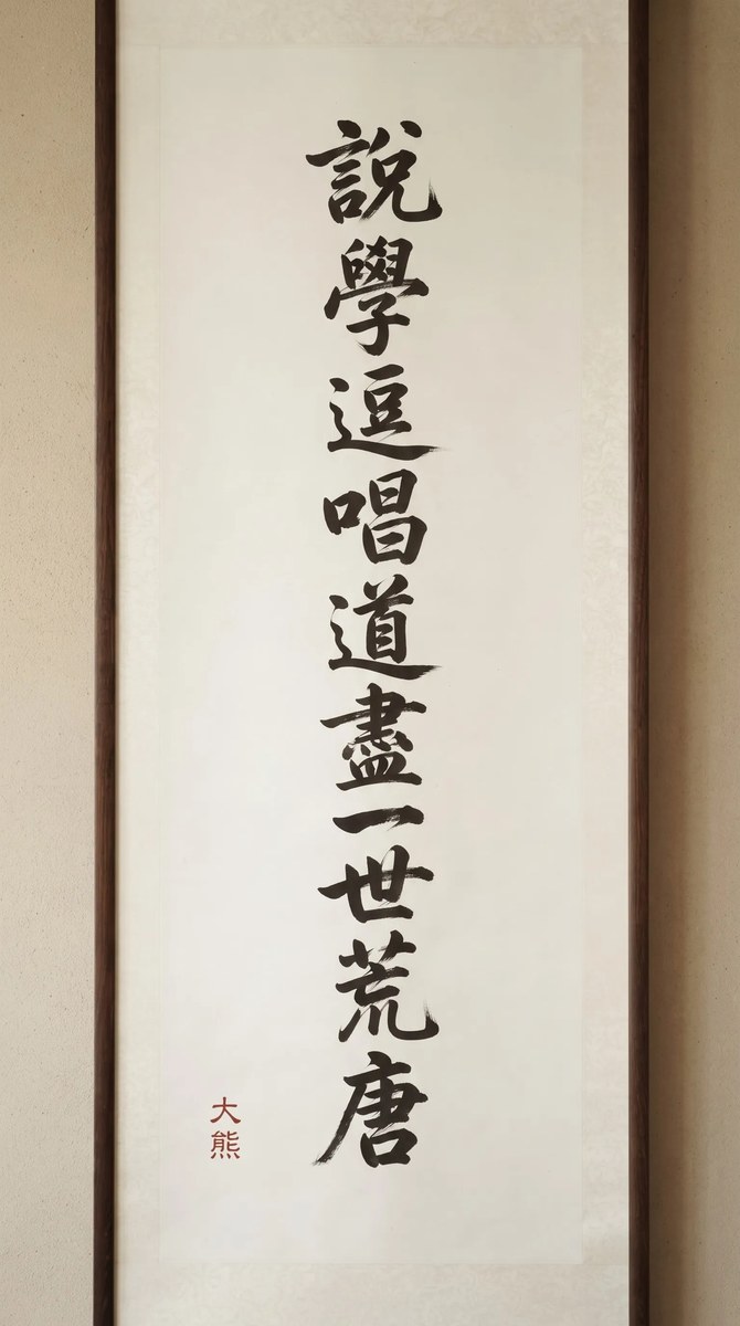 Complete a Chinese Couplet output 2