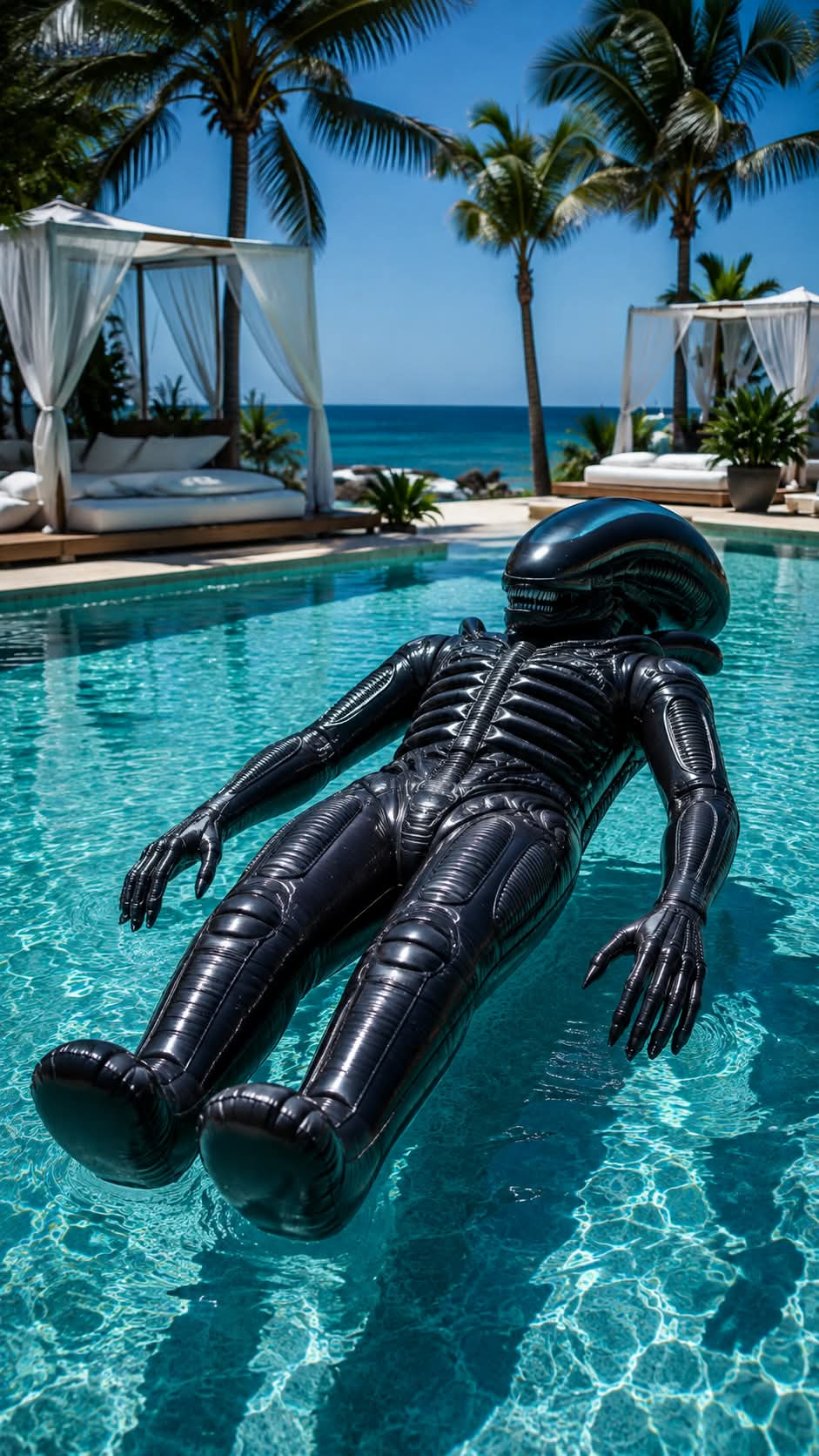 Giant Celebrity-Inspired Inflatable Pool Float output 2