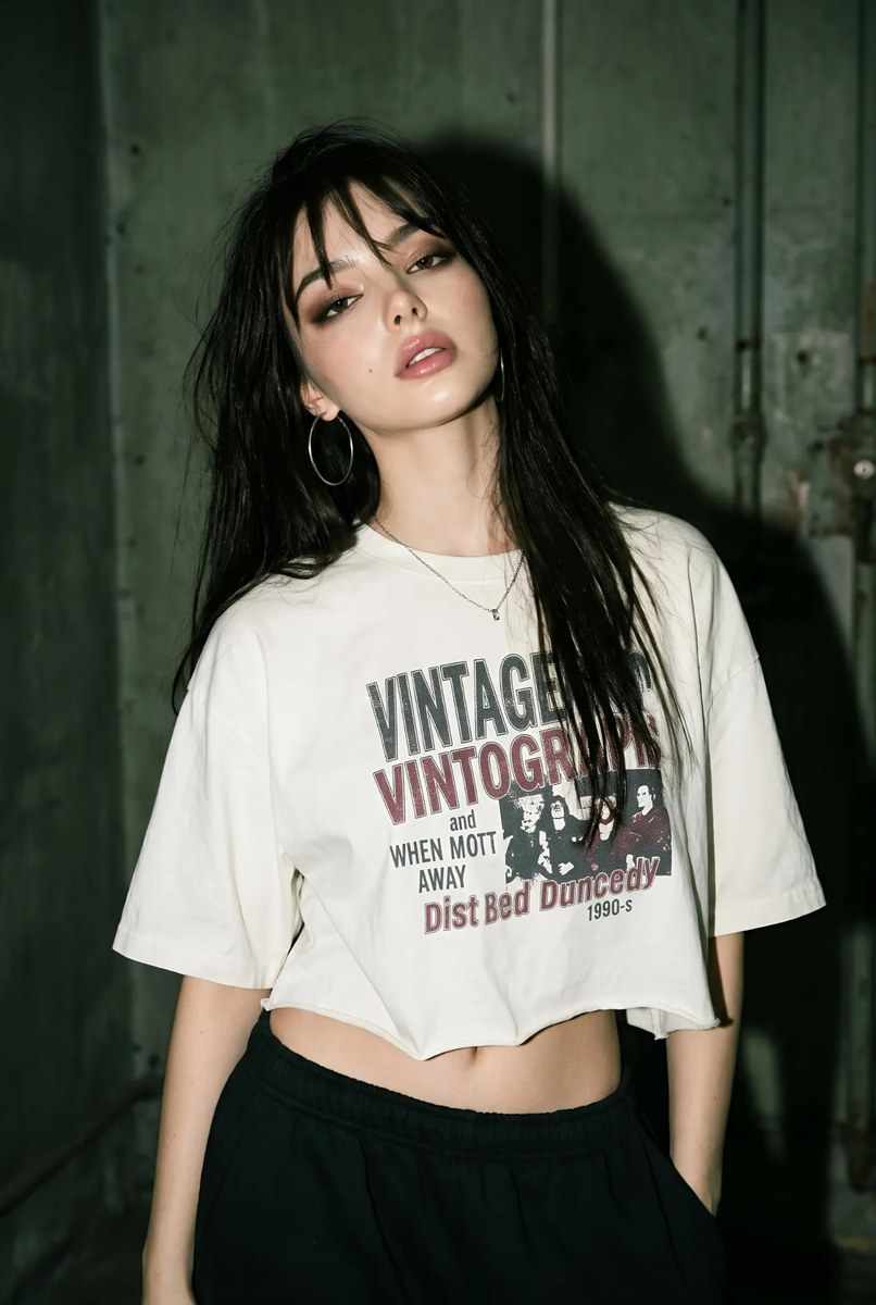 Vintage Flash Fashion Portrait in an Industrial Interior output 1