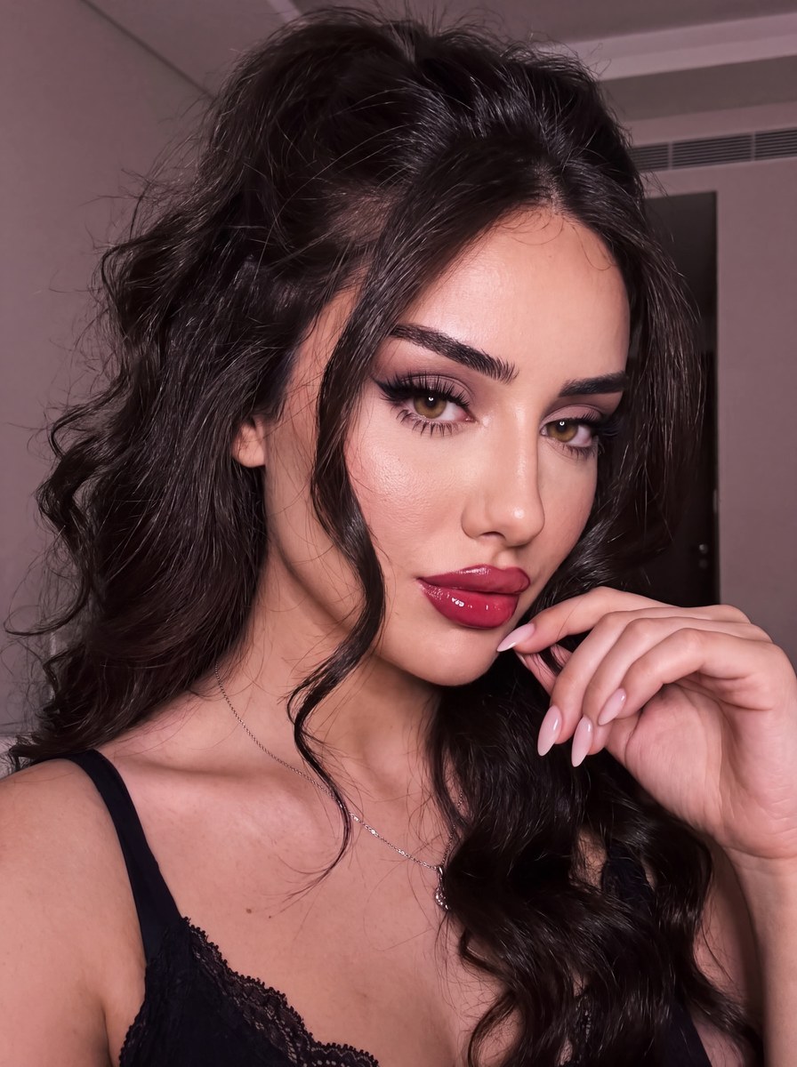 Velvet Vampire Beauty Portrait