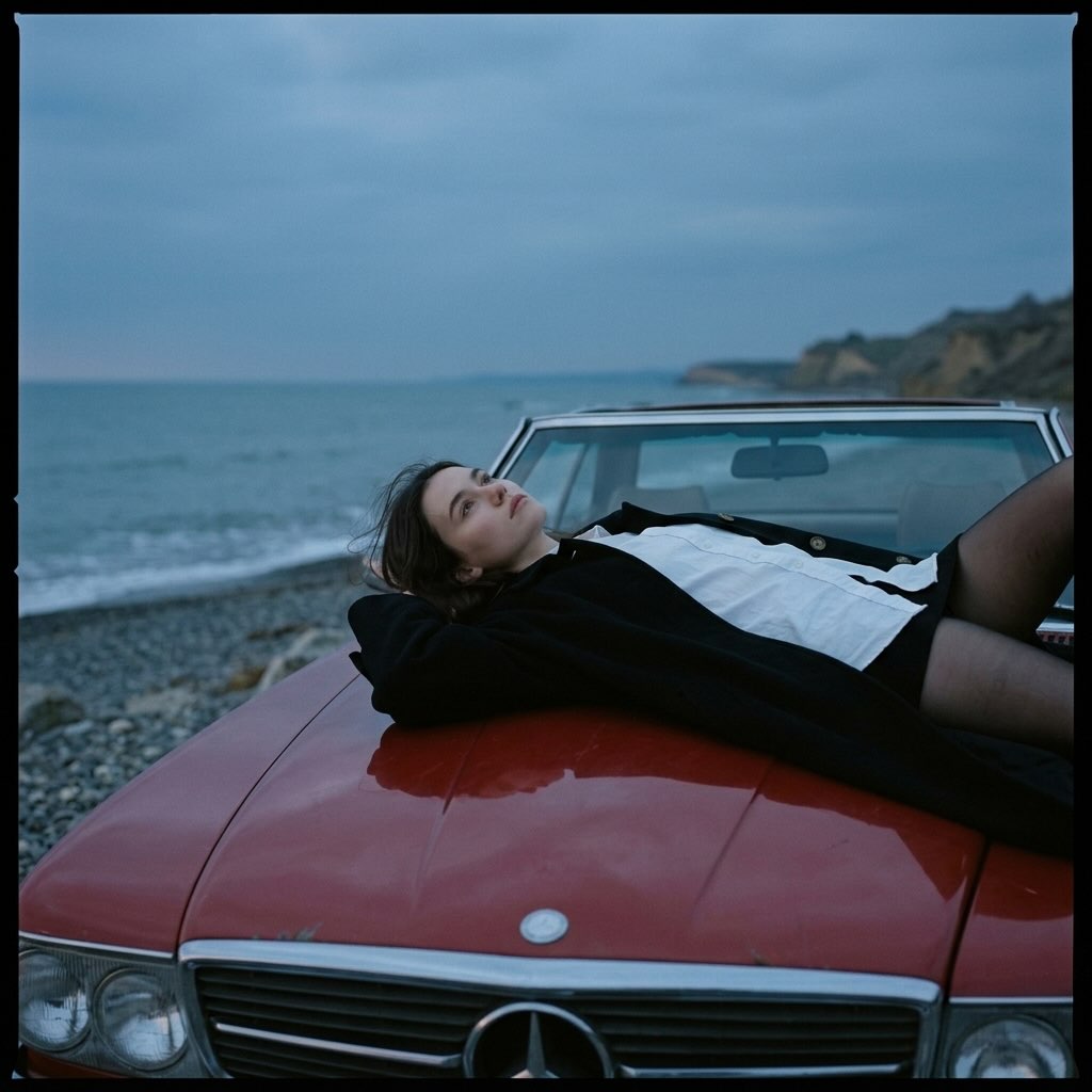Melancholic Seaside Fashion Editorial