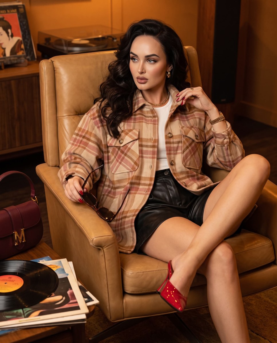 Luxury Listening Bar Editorial Portrait output 1