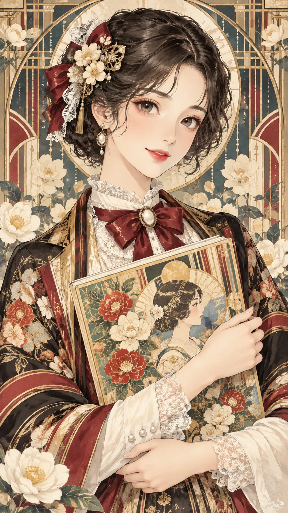 Vintage Editorial Lady