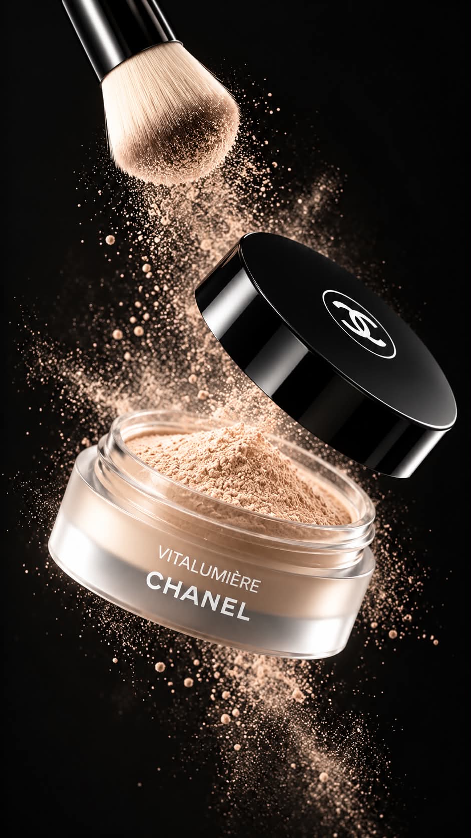 CHANEL VITALUMIÈRE Powder Beauty Commercial