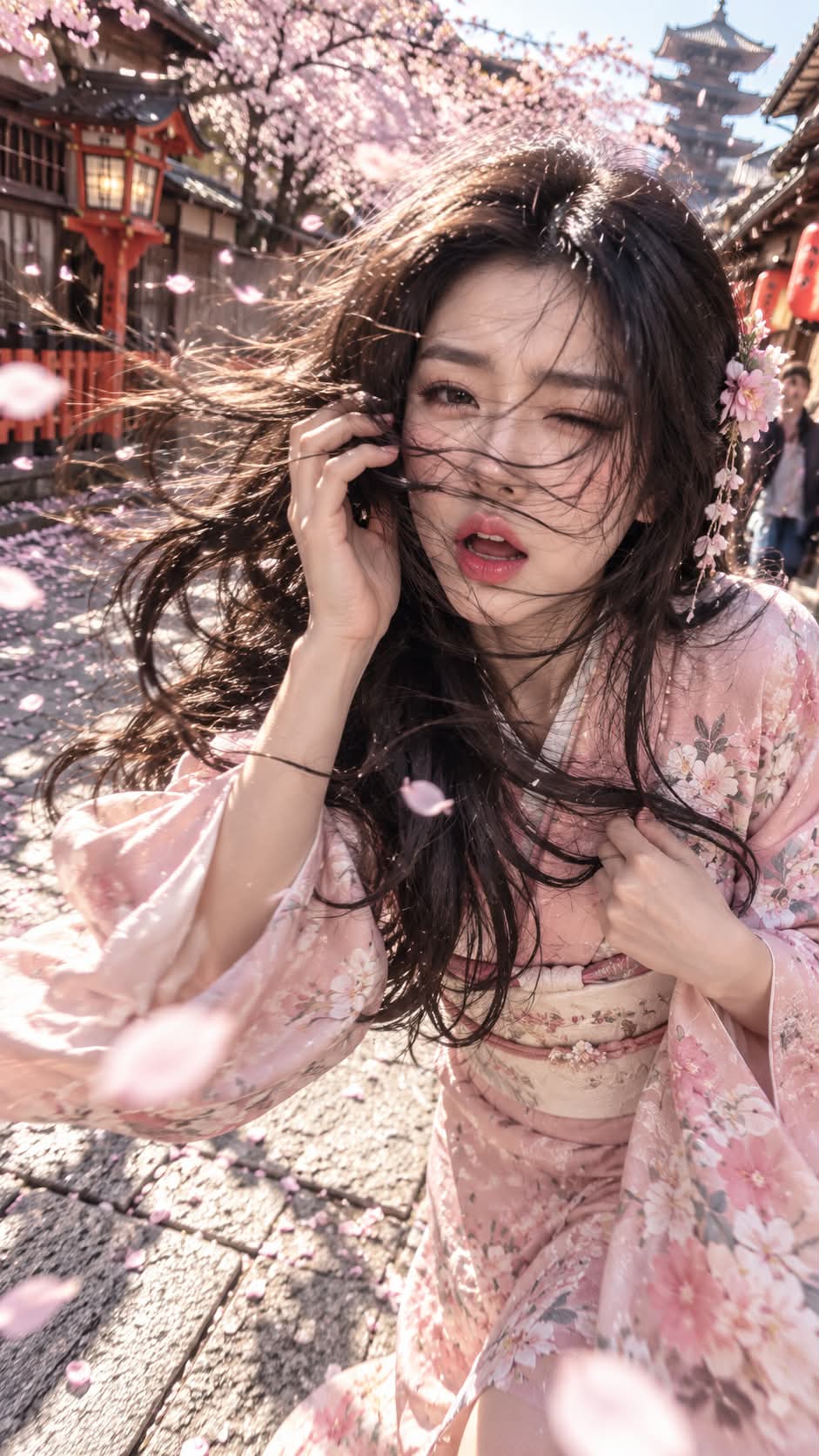 Kyoto: The Cherry Blossom Goddess’s Misfortunate Snapshot