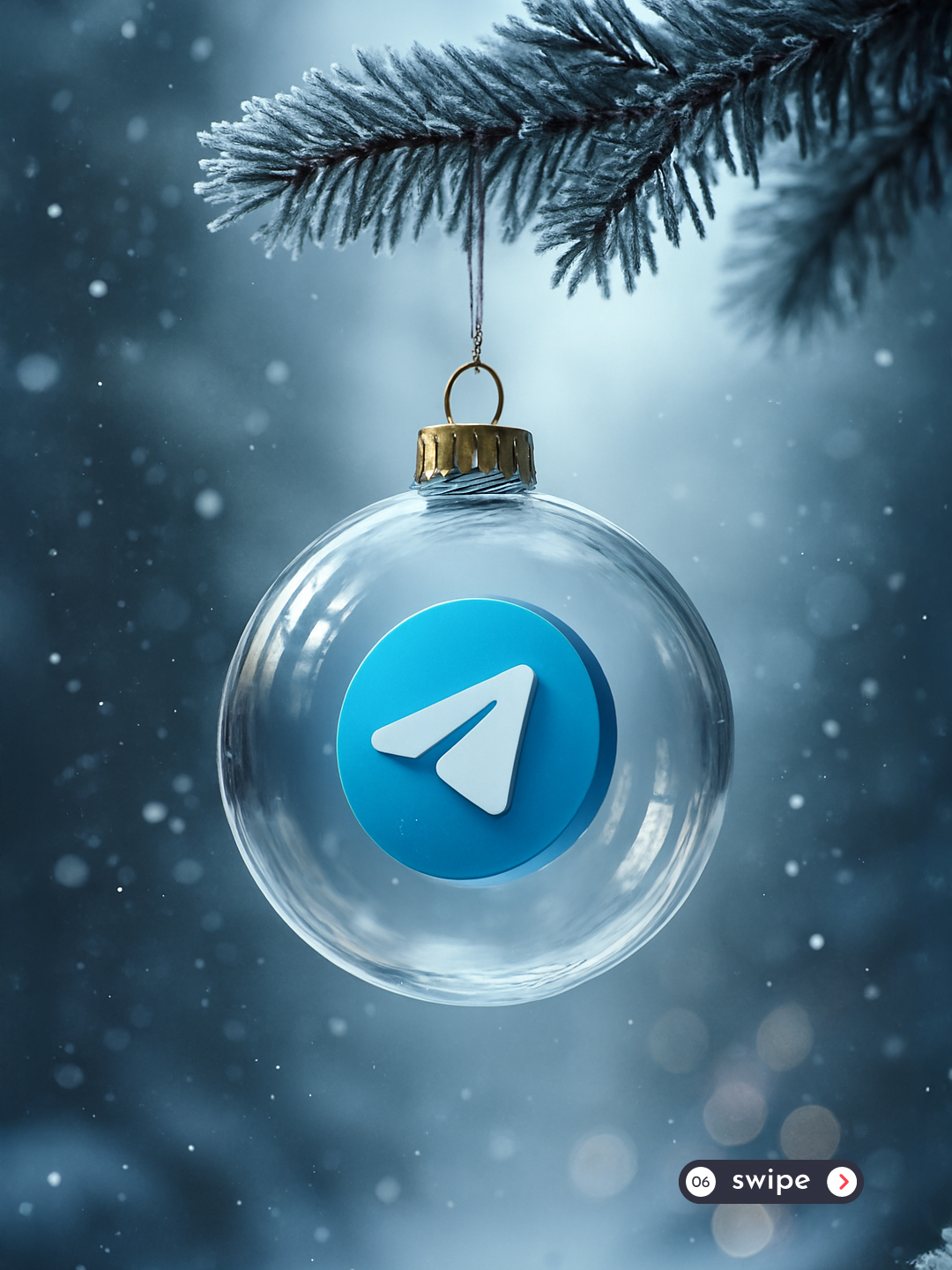 Christmas Glass Ornament Logo — Image output 5