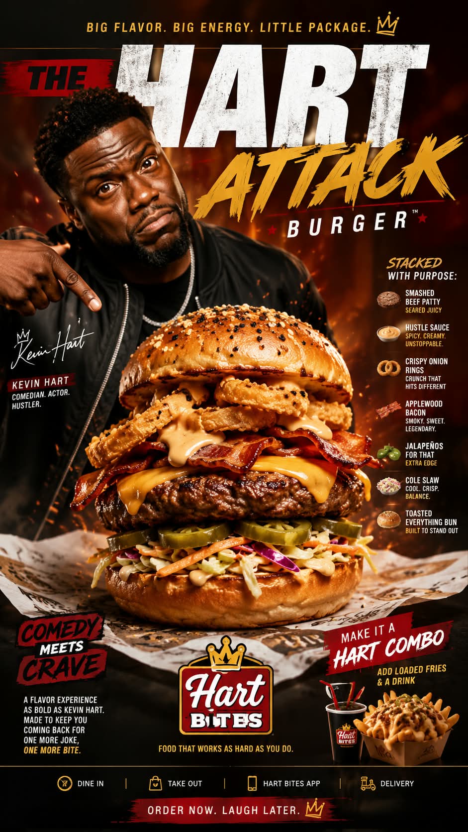 Create a Signature Fast-Food Dish and 3D Ad