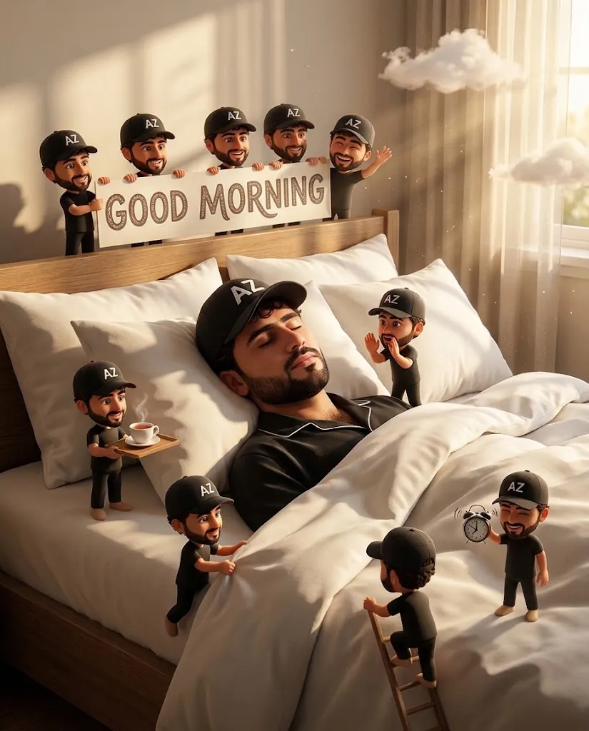 Good Morning Bedtime Miniatures Poster