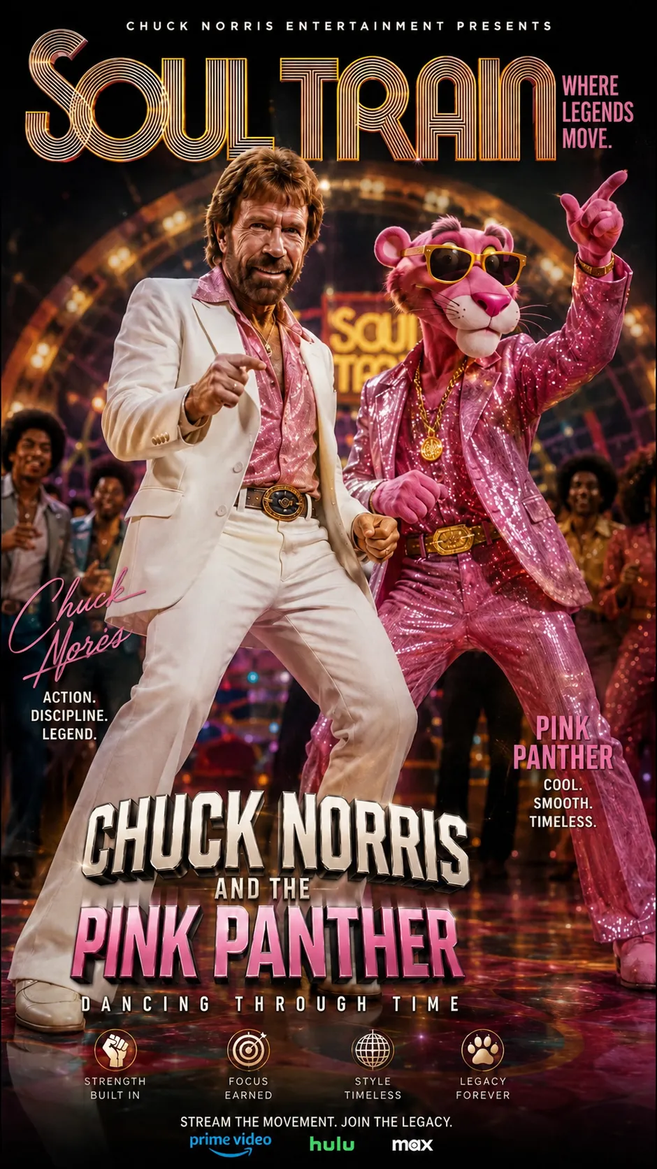 Soul Train Disco 3D Poster output 2