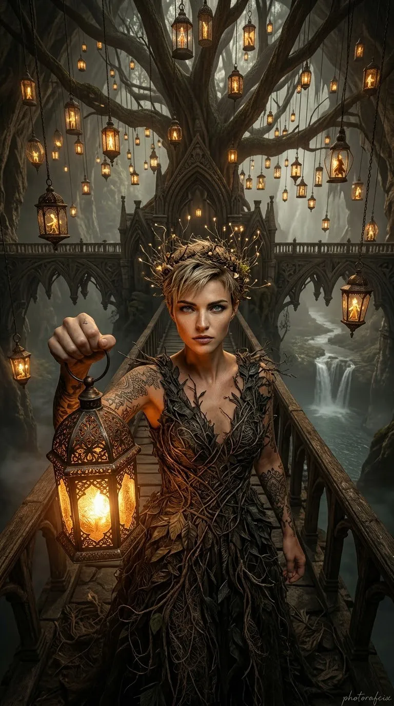 Dark Fantasy Lantern Keeper output 2