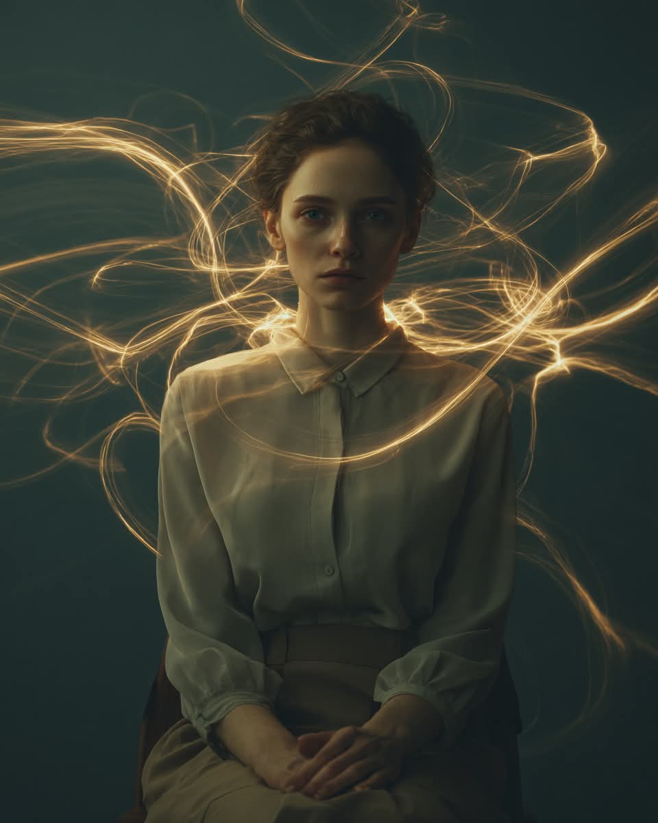 Cinematic Portrait with Radiant Energy output 3
