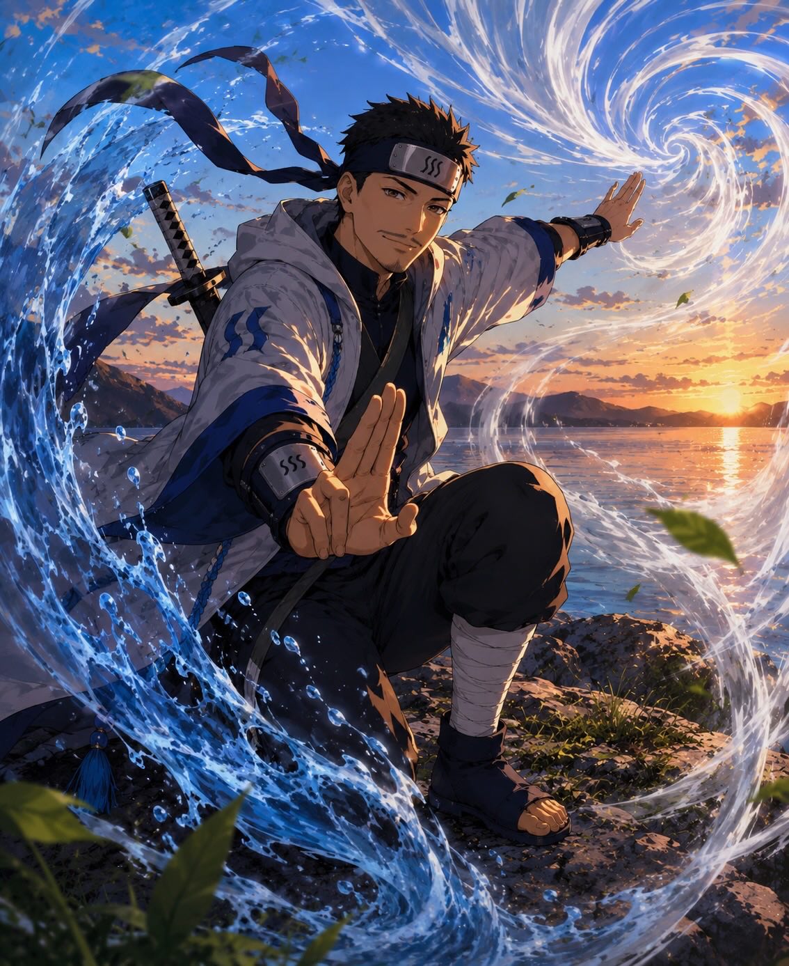 Turn a Person into a Naruto Shippuden Jonin