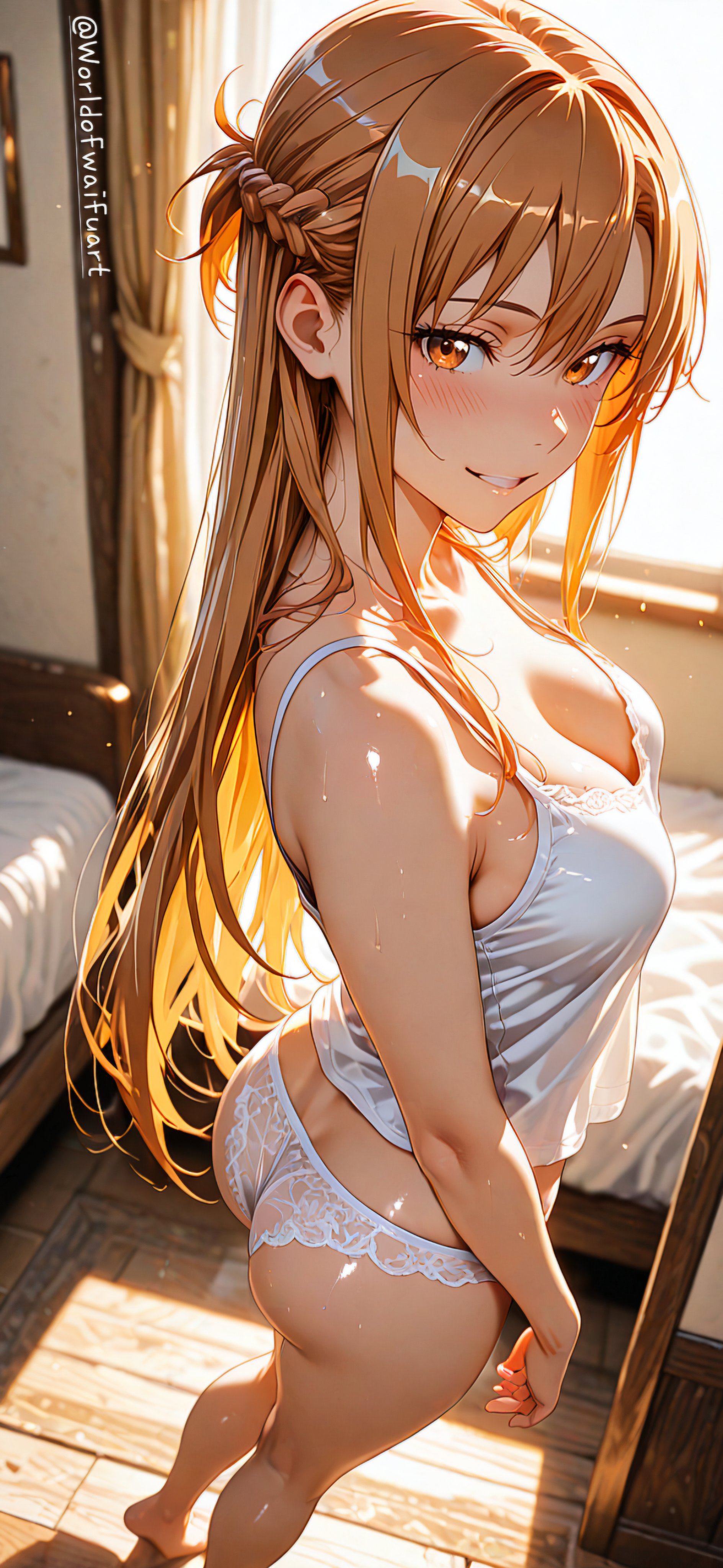 Anime Image of Asuna Yuuki from Sword Art Online