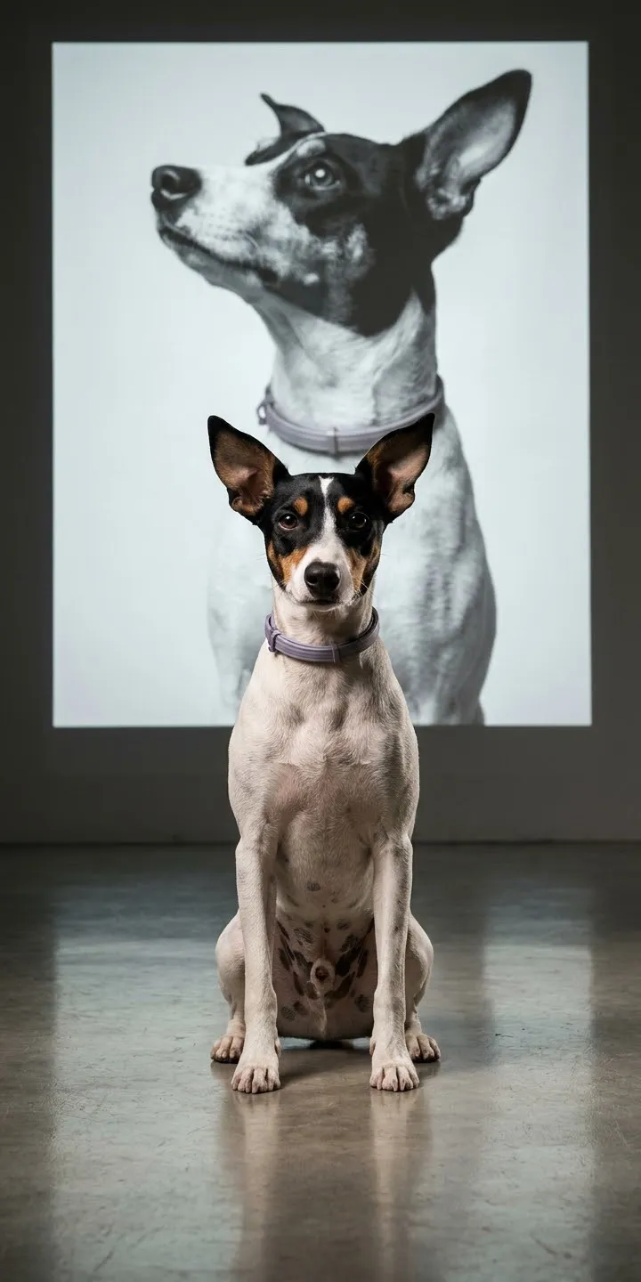 Photorealistic Editorial Portrait of a Pet